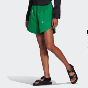 NWT adidas Cute Embroidered Adidas Green Shorts XS